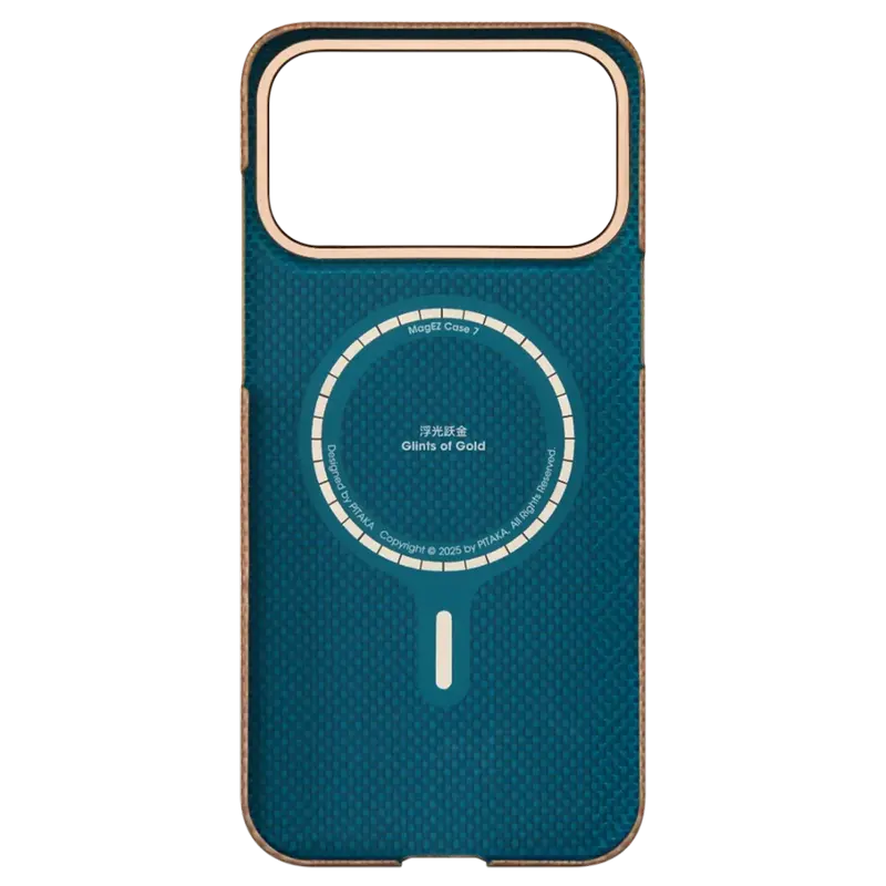 Чехол Pitaka Ultra-Slim для Apple iPhone 17 Pro Max, Golden Glint