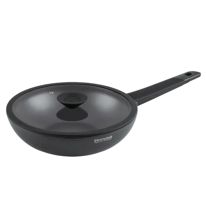 Cumpara  Electrocasnice Bucătărie - Tigaie WOK Rondell RDA-1489, 3,4L, 28cm, Negr..