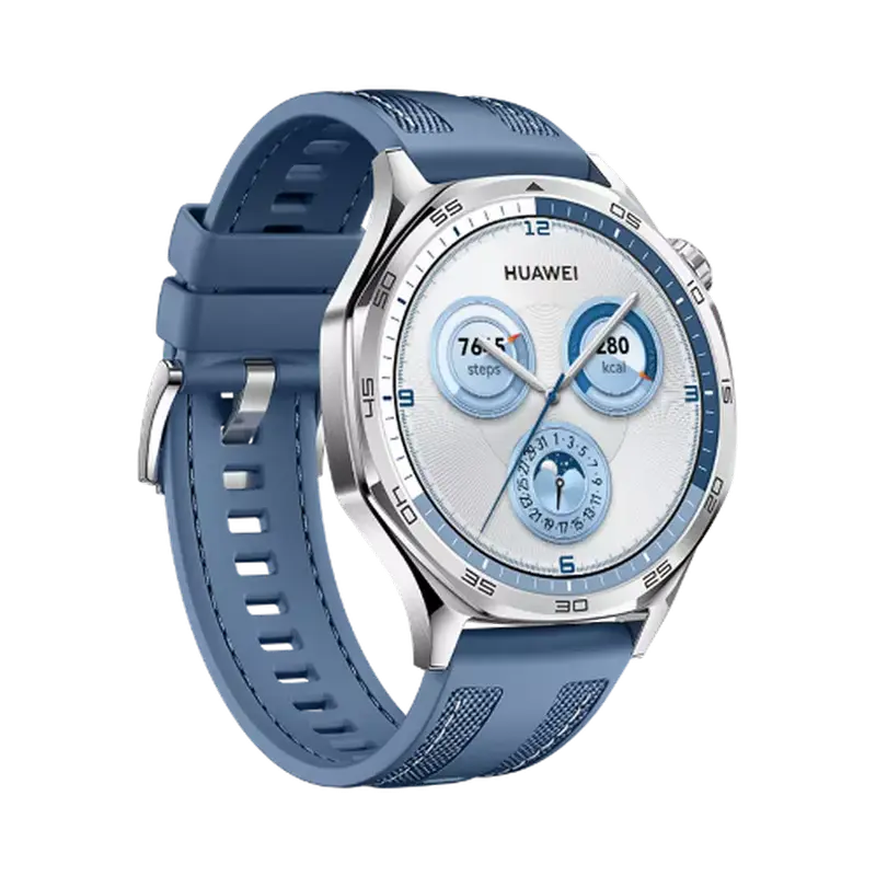 Ceas inteligent Huawei GT 5, 46mm, Albastru