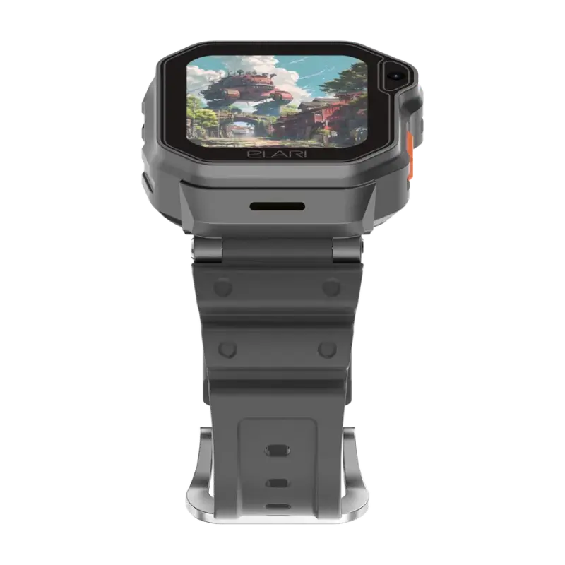 Ceasuri pentru copii Elari KidPhone Techno 4G, 44mm, Negru