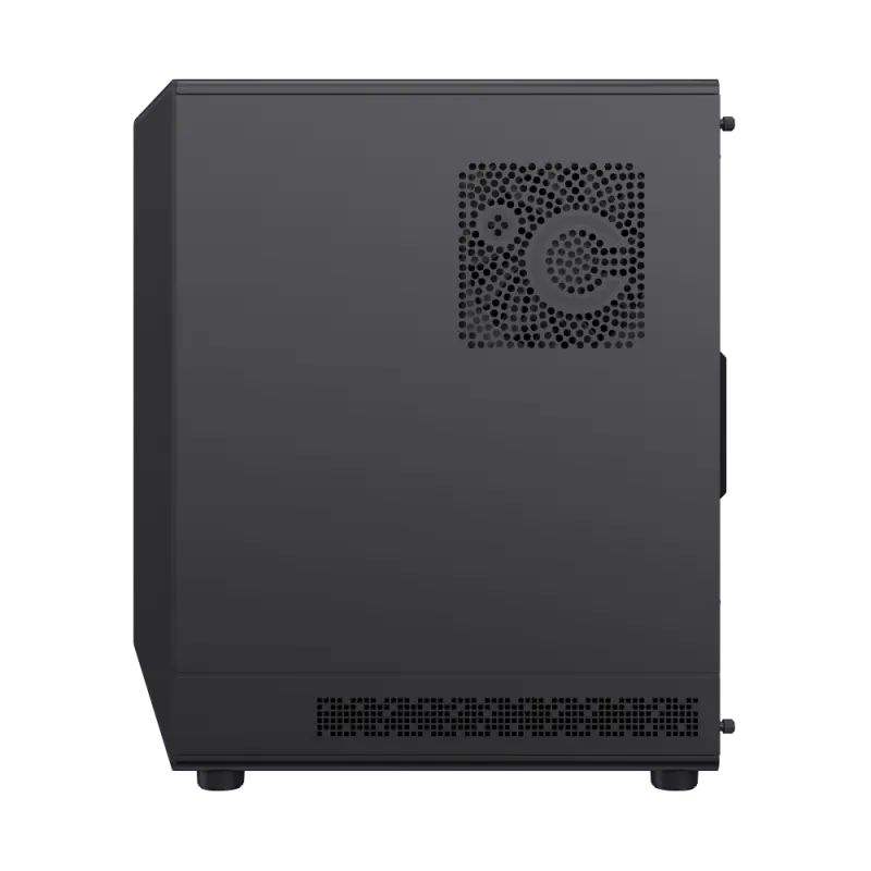 Компьютерный корпус Gamemax Vista COC AB, Midi-Tower, Без блока питания, Чёрный