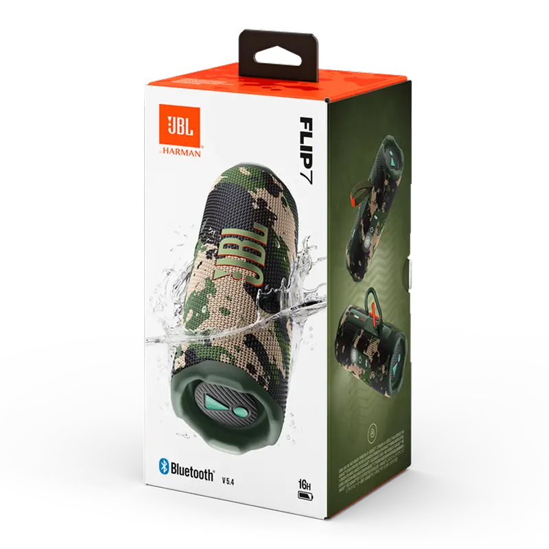 Boxă portabilă JBL Flip 7, Squad