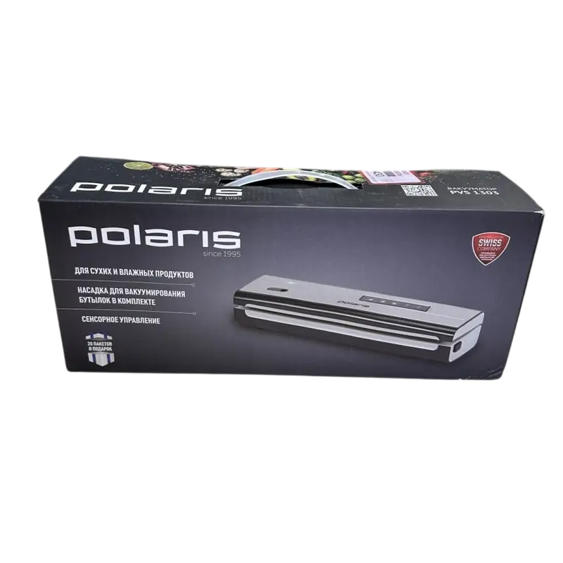 Aparat de vidat Polaris PVS1303, Oțel inoxidabil
