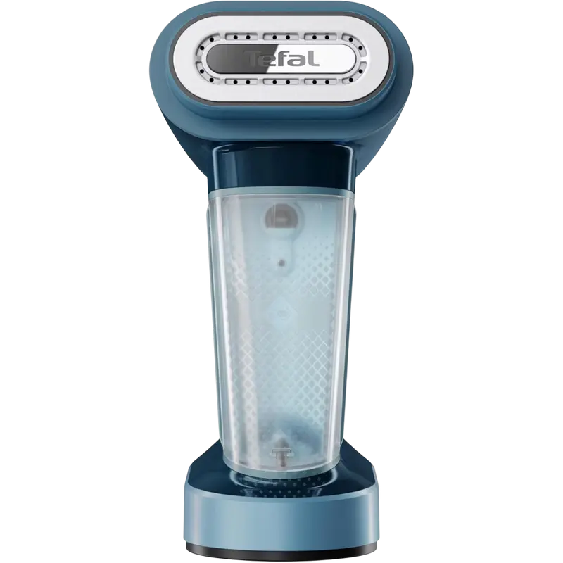 Aparat de călcat vertical cu aburi Tefal DT8755E0, Albastru