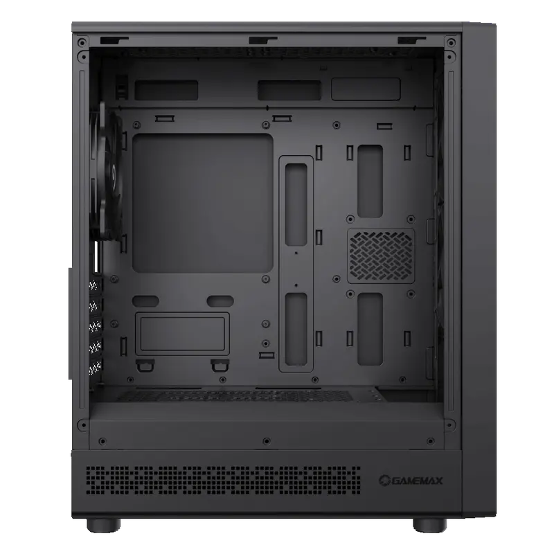 Carcasă PC Gamemax Focus MB, Micro-ATX, Fără PSU, Negru