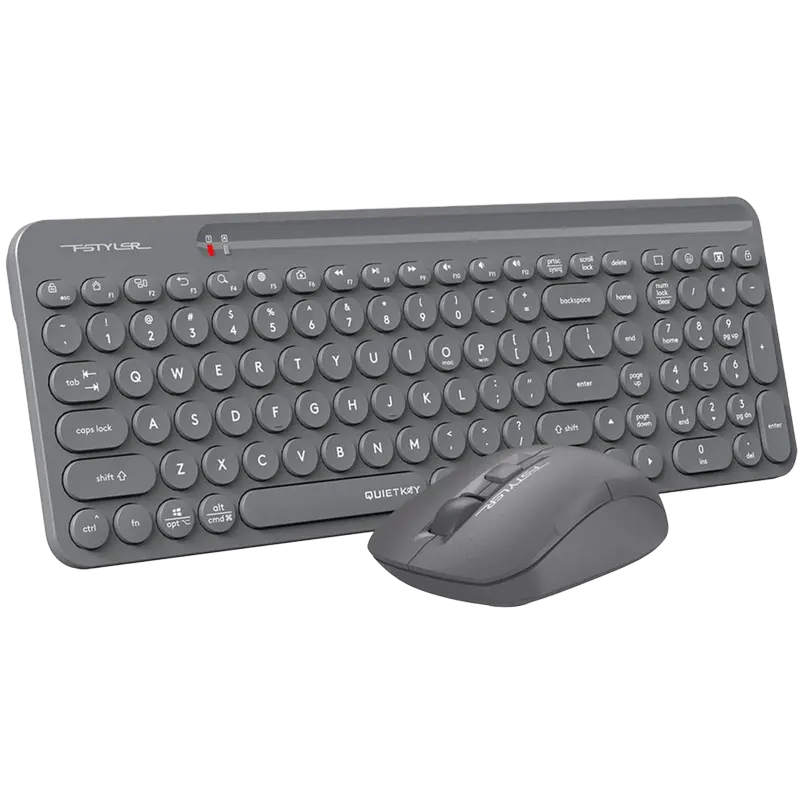 Клавиатура и мышь A4Tech FG3300 Air, Беспроводное, Серый