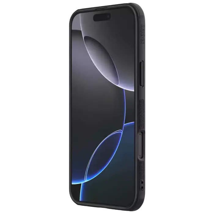 Husa Nillkin iPhone 16 Pro - Super Frosted Shield Pro Magnetic, Negru
