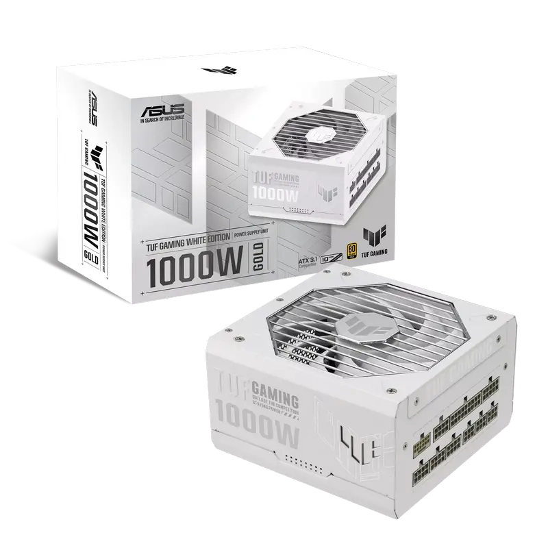 Sursă Alimentare PC ASUS TUF Gaming 1000W Gold, ATX, Complet modular