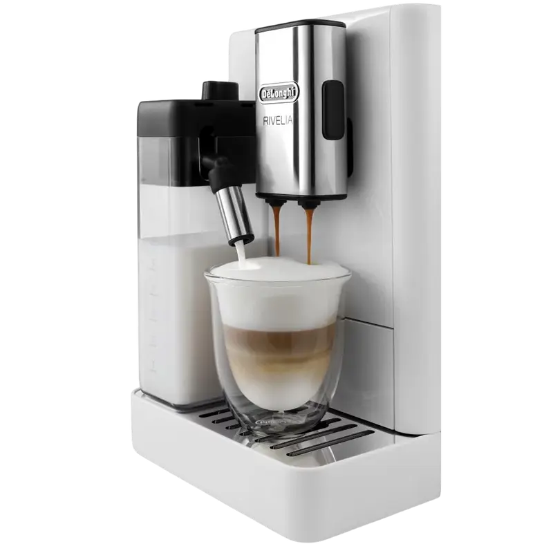 Aparat de cafea DeLonghi EXAM 440.55 W, Arctic White