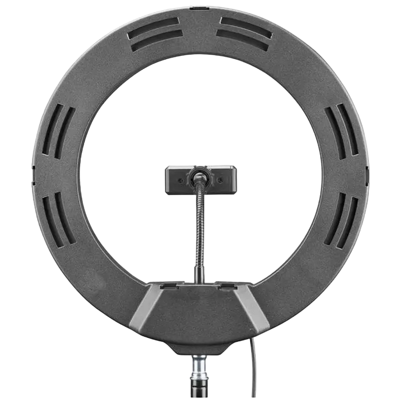 Lampa ring Cellularline Selfie Ring Pro – Universale, Negru