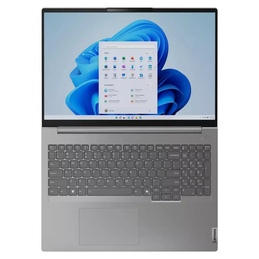 Laptop pentru afaceri 16" Lenovo ThinkBook 16 G7 ARP, Arctic Grey, AMD Ryzen 7 7735HS, 16Gb/512Gb, Fără OS