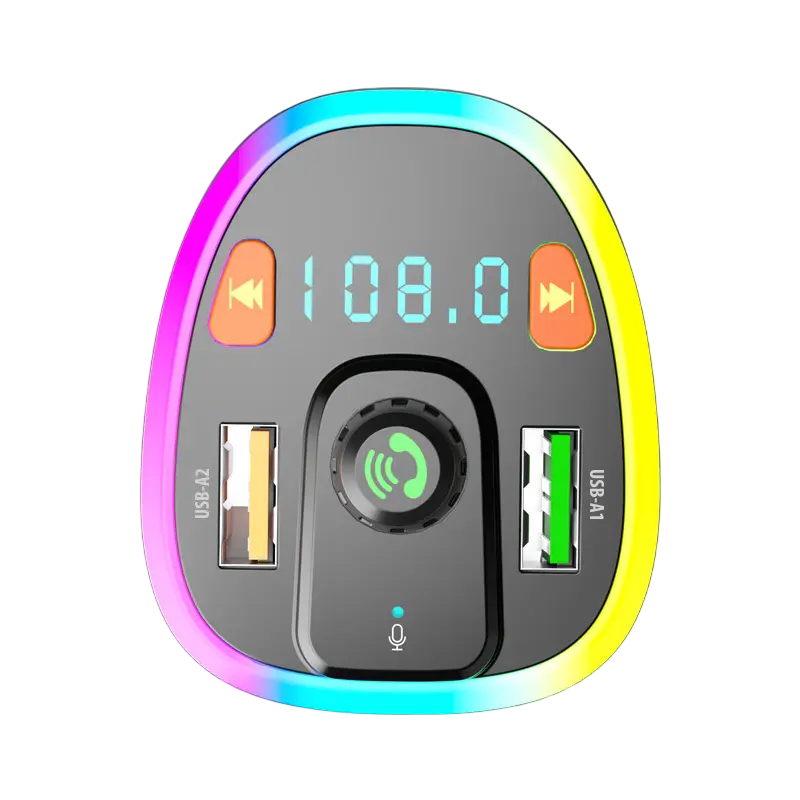 FM-модулятор Maxlife MXFT-03, Черный