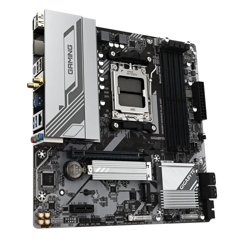 Placă de bază Gigabyte B650M GAMING PLUS WF, AM5, AMD B650, Micro-ATX