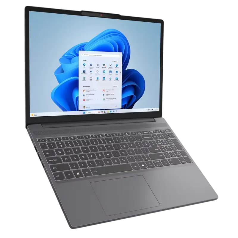Laptop 15,3" Lenovo IdeaPad Slim 3 15IRH10, Luna Grey, Intel Core i5-13420H, 16GB/512GB, Fără SO