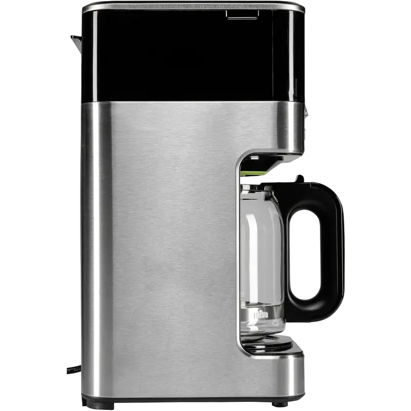 Cafetiera cu picurare Braun KF 7125 BK, 1000W, Negru | Oţel inoxidabil