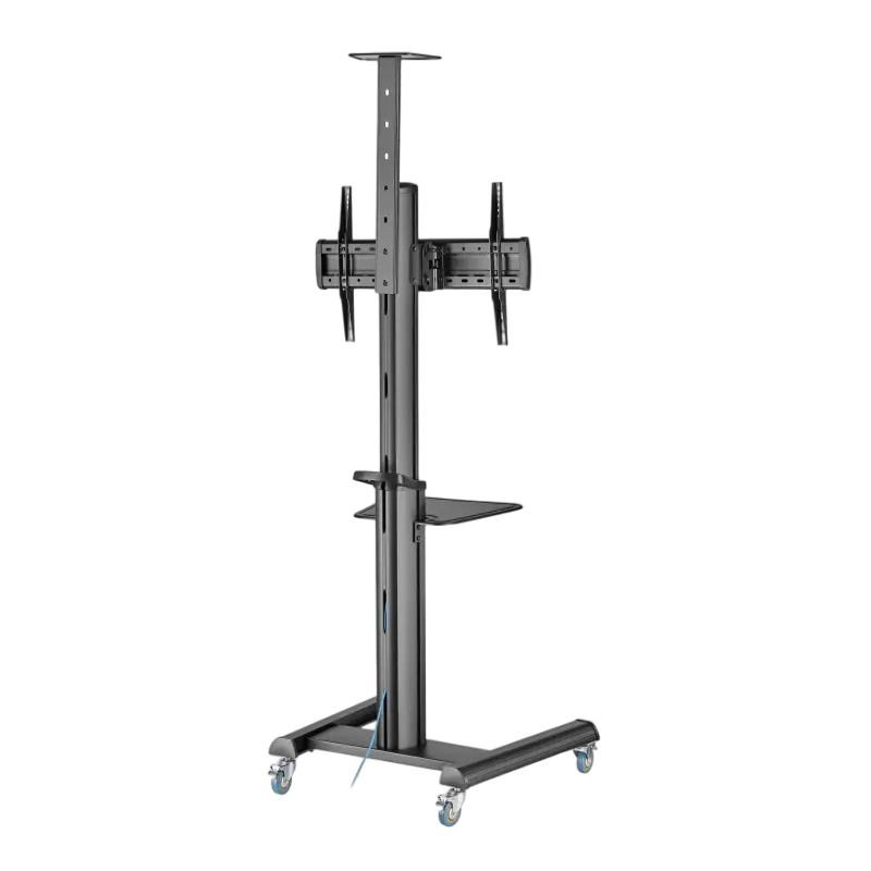 Suport pentru TV pe picior Reflecta 70VCB-Shelf, Negru