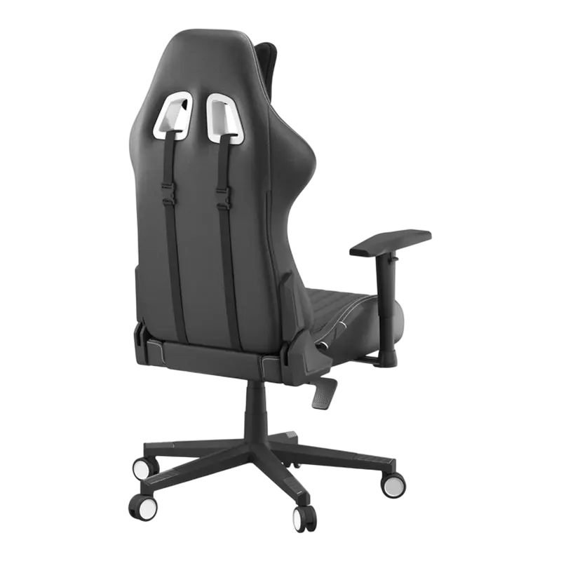Scaun Gaming HATOR Sport Light 2, PU Piele, Negru | Alb