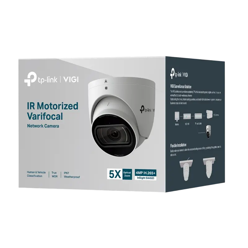 Camera de supraveghere IP TP-LINK InSight S445ZI, Alb