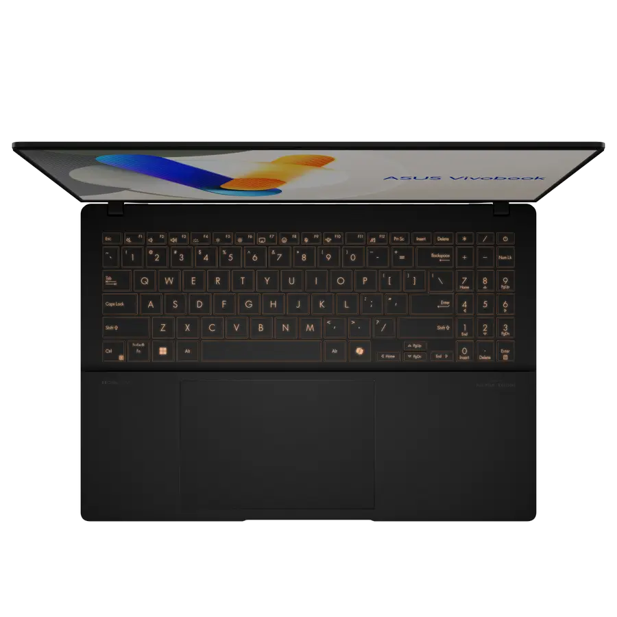 Laptop 16" ASUS Vivobook S 16 OLED M5606KA, Negru neutru, AMD Ryzen AI 7 350, 24GB/1024GB, Fără OS