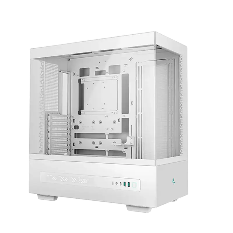 Carcasă PC Deepcool CH690 Digital WH, Midi-Tower, Fără PSU, Alb