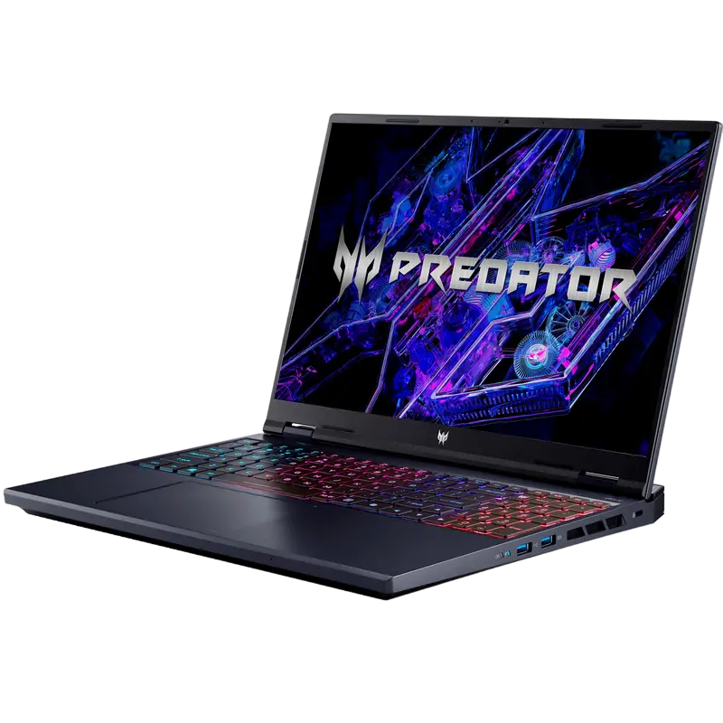 Laptop Gaming 16" Acer Predator Helios Neo 16 PHN16-72, Abyssal Black, Intel Core i9-14900HX, 32GB/1024GB, Linux eShell