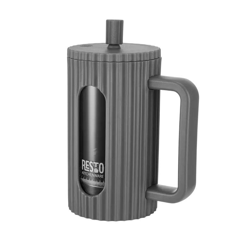 Cafetiera French Press RESTO 90534, 0,6L, Gri inchis