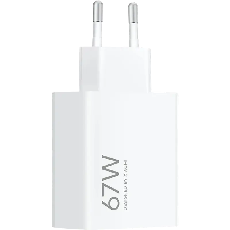 Încărcător Xiaomi HyperCharge Power, 67W, Alb