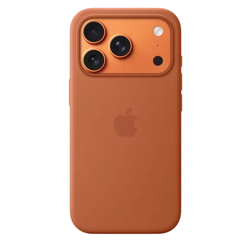 Чехол Apple iPhone 17 Pro Silicone Case with MagSafe, Terra Cotta