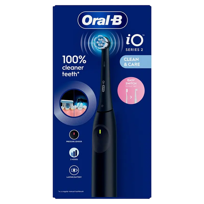 Periuță de dinți electrică Braun Oral-B iO2, Night Black