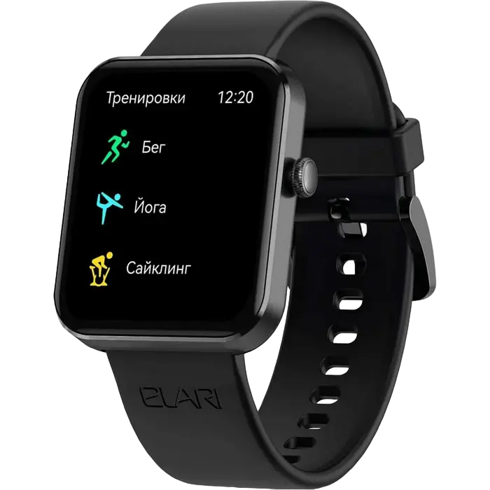 Ceasuri inteligente Elari Watch Lite, 46mm, Negru