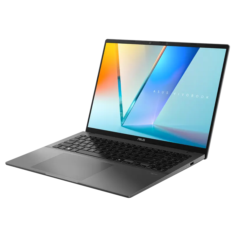 Ноутбук 16" ASUS Vivobook S 16 S3607QA, Matte Gray, Qualcomm Snapdragon X X1-26-100, 32Гб/1024Гб, Windows 11 Home
