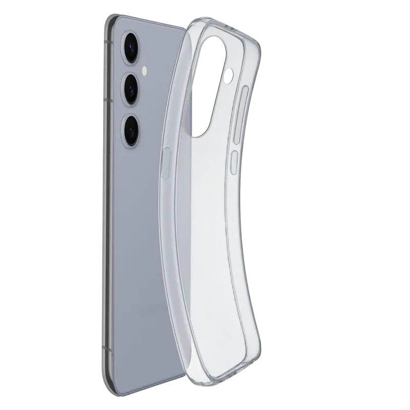 Hus Cellularline Fine pentru Samsung Galaxy S25+, Transparent