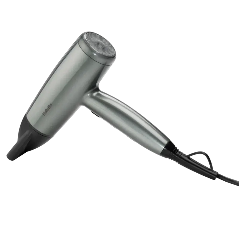 Uscător de păr BaByliss D581E, 2100W, Gri