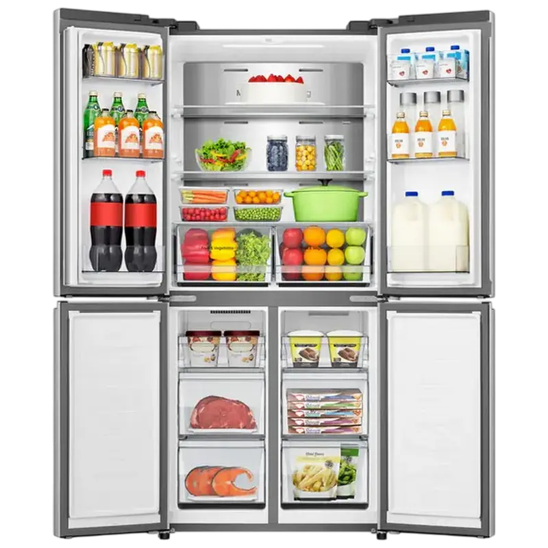 Frigider Hisense RQ5P470SAIE, Oțel inoxidabil