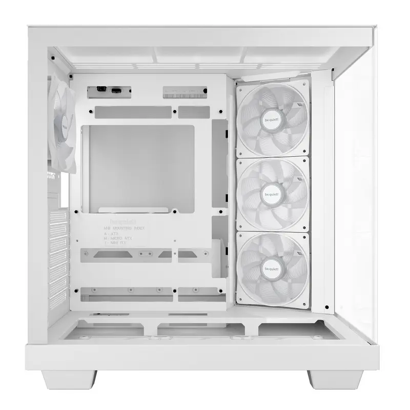 Carcasă PC be quiet! Ligh Base 500 LX White, Midi-Tower, Fără PSU, Alb