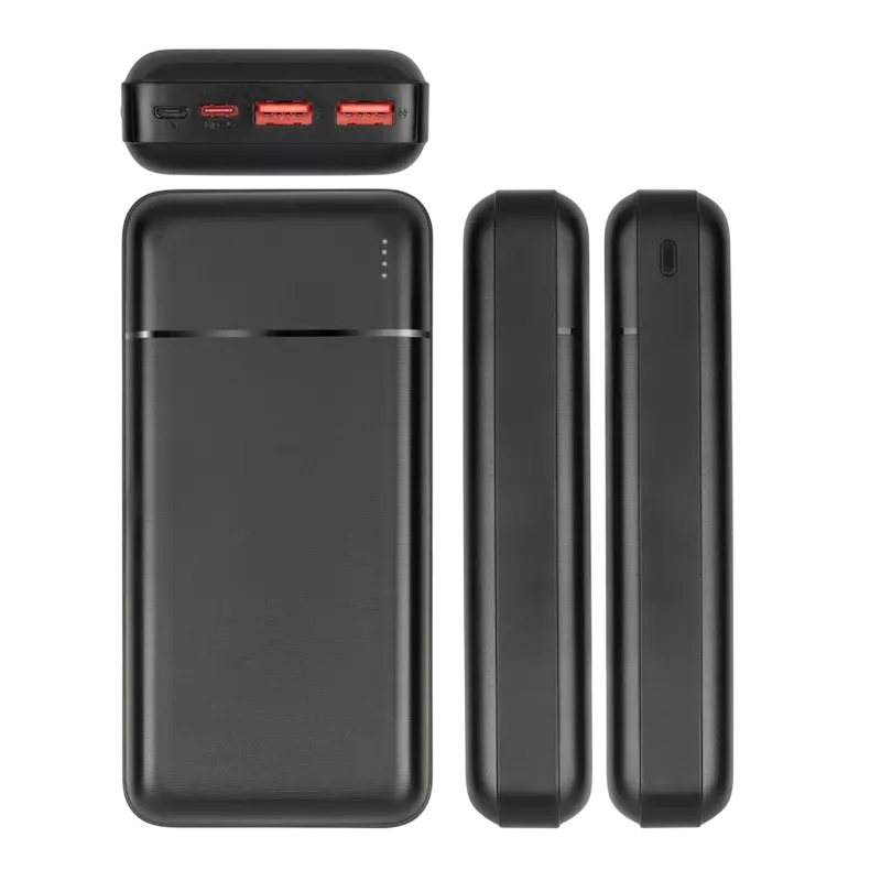 Încărcător portabil Rivacase VA2102, 20000mAh, Negru