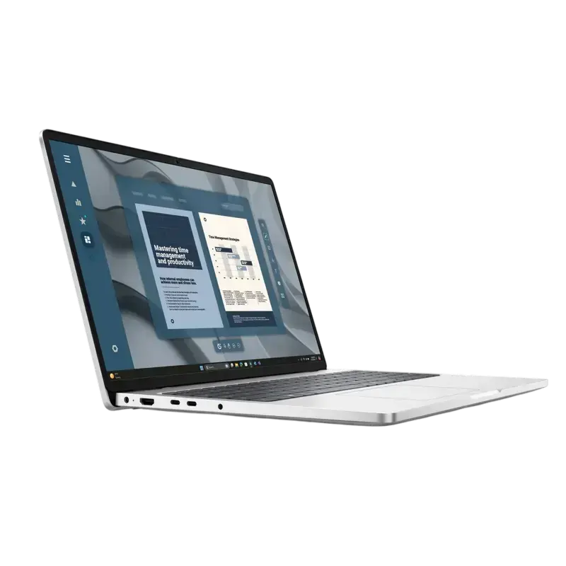 Laptop Business 16" DELL Pro 16 PC16255, Platinum Silver, AMD Ryzen AI 5 PRO 340, 16GB/512GB, Windows 11 Pro