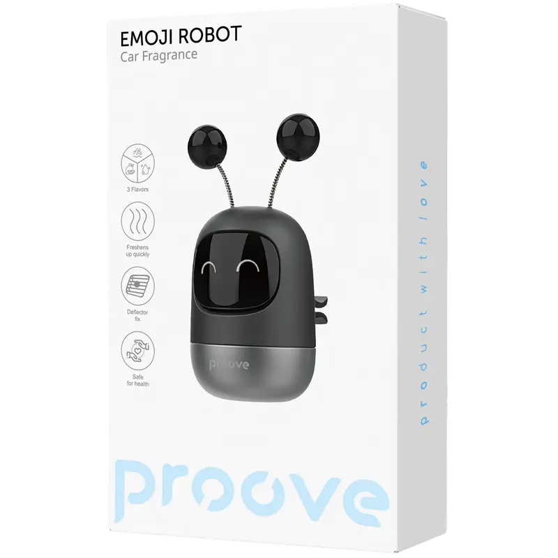 Odorizant Auto Car Fragrance Proove Emoji Robot Happy