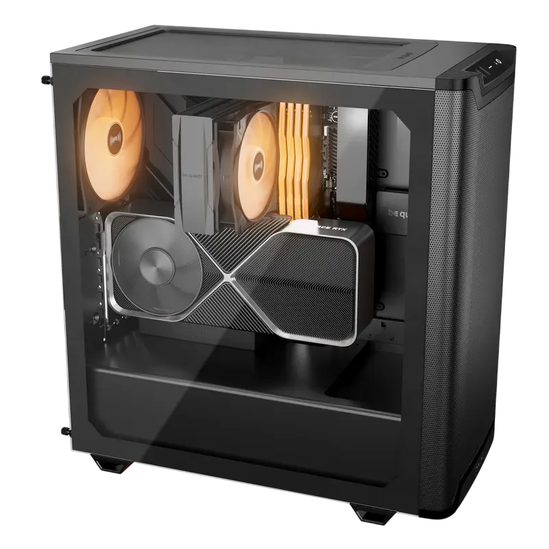 Компьютерный корпус be quiet! Pure Base 501 LX, Midi-Tower, Без блока питания, Чёрный