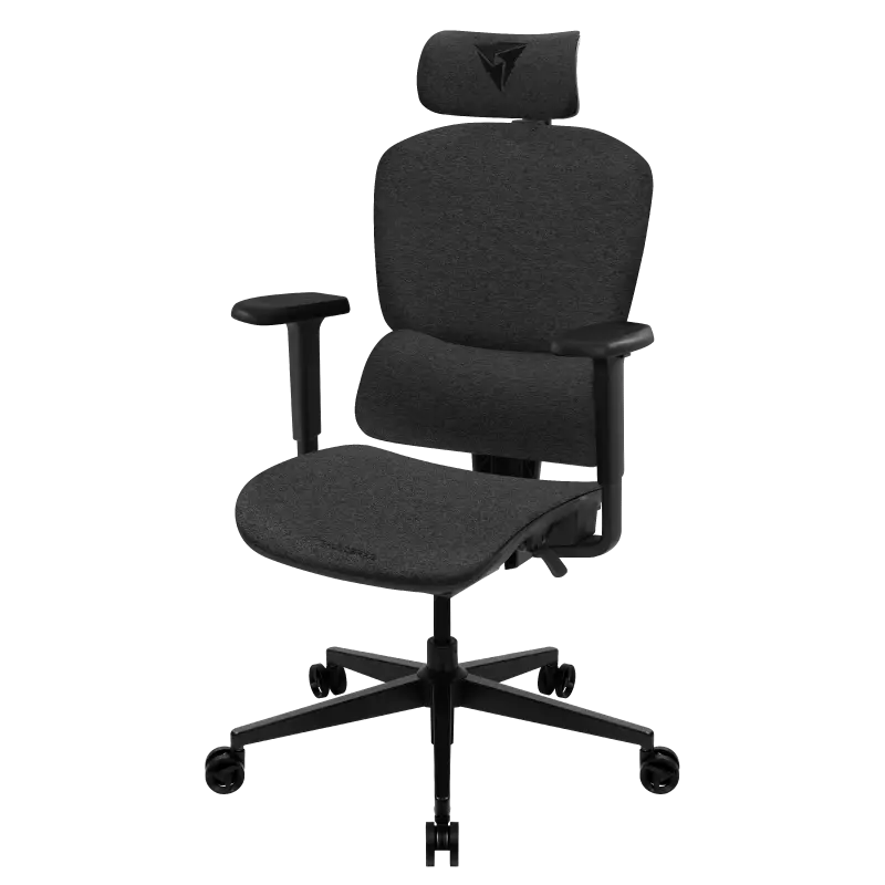 Scaun de birou ThunderX3 YTC Loft, Textil, Gri inchis