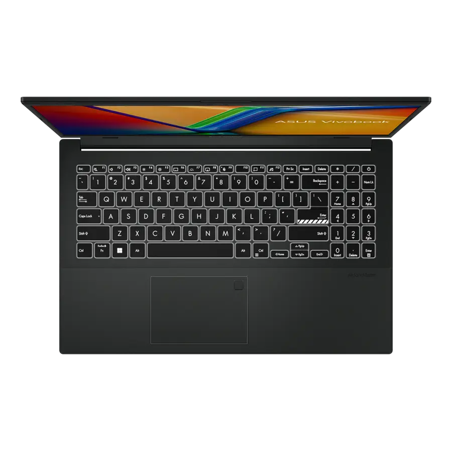 Laptop 15,6" ASUS Vivobook Go 15 OLED E1504FA, Mixed Black, AMD Ryzen 5 7520U, 16GB/512GB, Fără SO