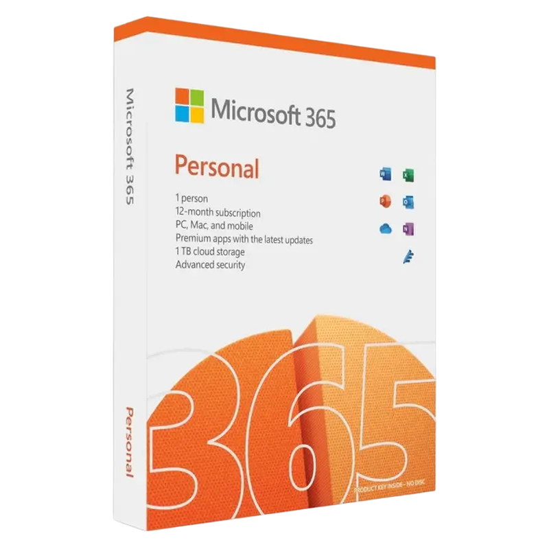 Office Pack Microsoft 365 PERSONAL Russian SU..