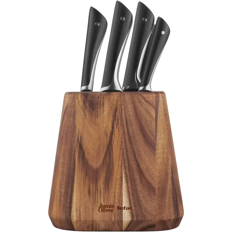 Set de Cuțite Tefal K267S656, Negru / Inox