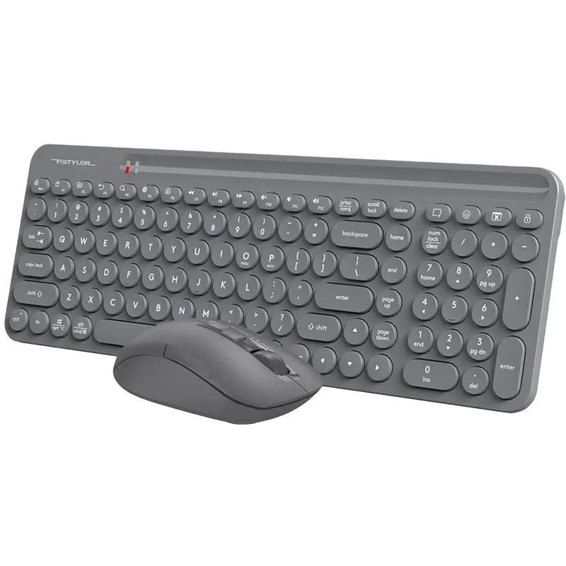 Клавиатура и мышь A4Tech FG3300 Air, Беспроводное, Серый