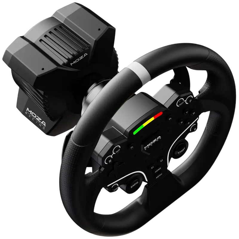Volan Gaming MOZA R3 Racing pentru PC, Negru