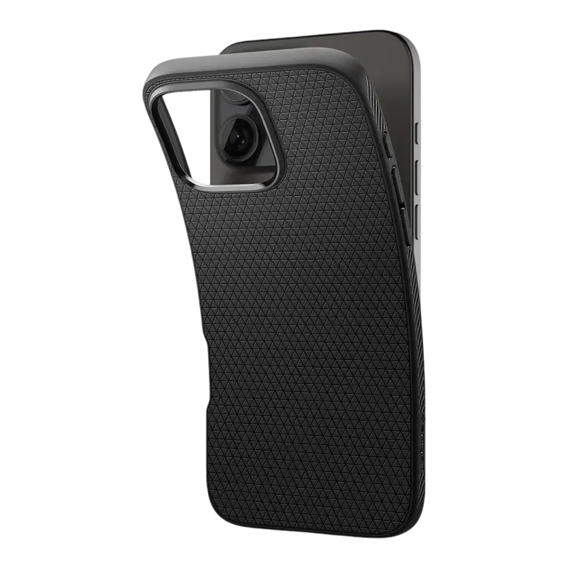 Husa Spigen iPhone 16 Pro Max Liquid Air, Negru mat