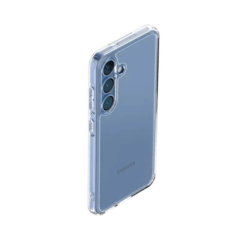 Husa Spigen Ultra Hybrid pentru Samsung Galaxy S25, Crystal Clear