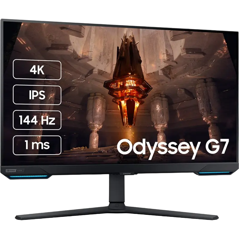 31,5" Monitor Gaming Samsung S32BG700, IPS 3840x2160 4K UHD, Negru