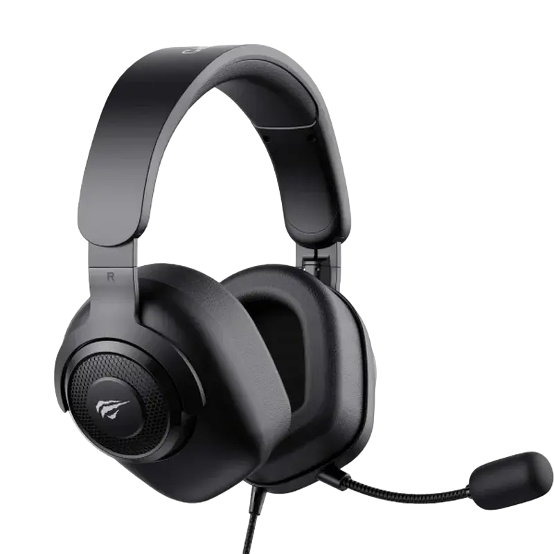 Căști gaming Havit H2230U, Cu fir, Negru