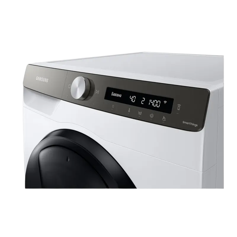 Mașină de spălat și uscat Samsung WD80T554CBT/UA, 8kg, Alb
